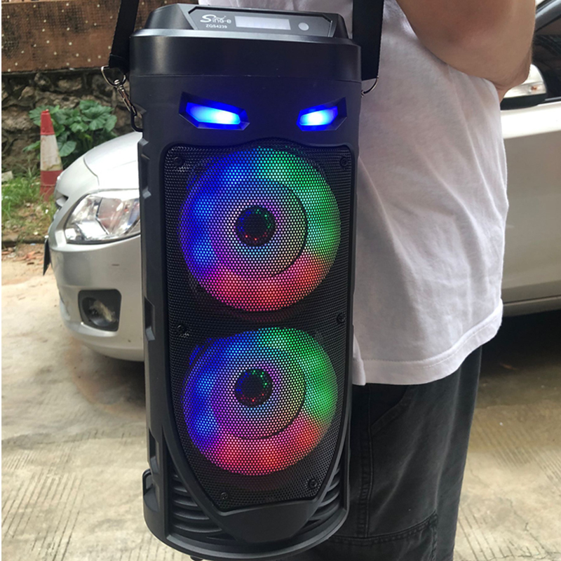 Soundbar Bluetooth Home - Large Square Dance Portable Bluetooth Speaker