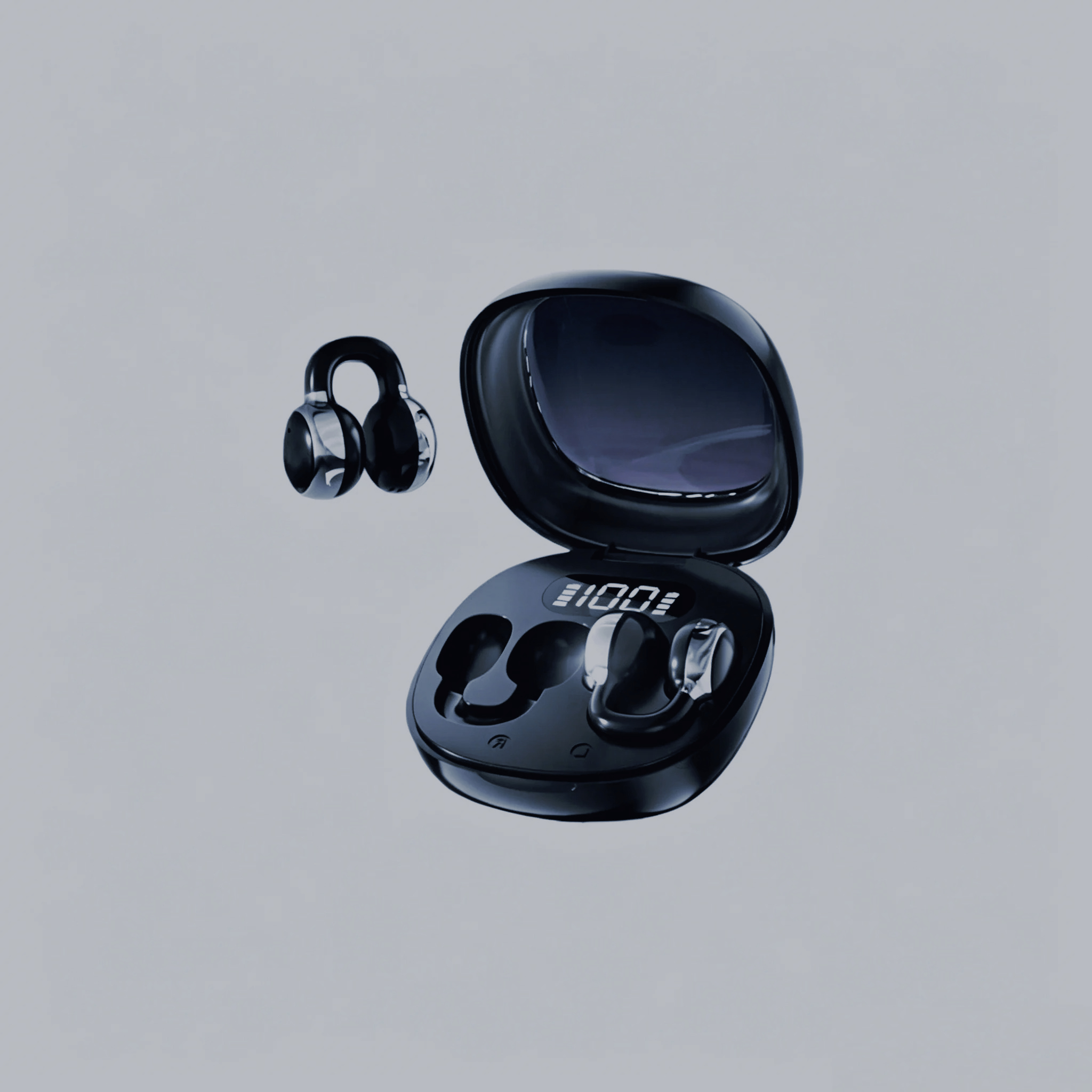 Soundbar Bluetooth Home - Open Ear Clip Wireless Headphones Anti