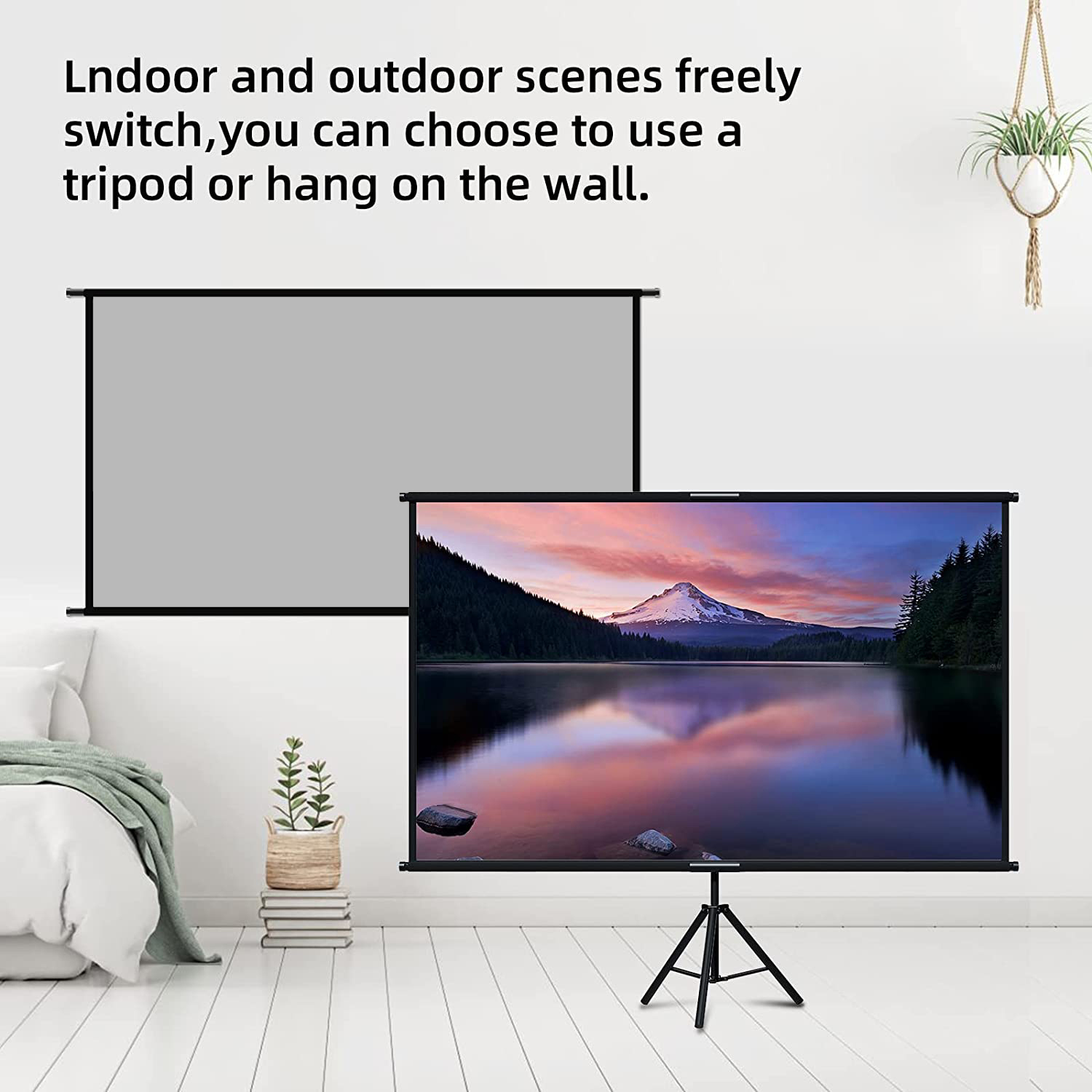 VEIDADZ Projector Screen With  - Projector Screen 100 Inch review and price