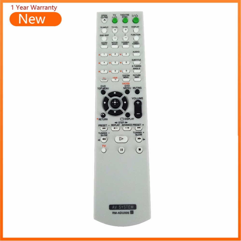 Remote Control RM-ADU005 For S - Home Cinema Sony review and price