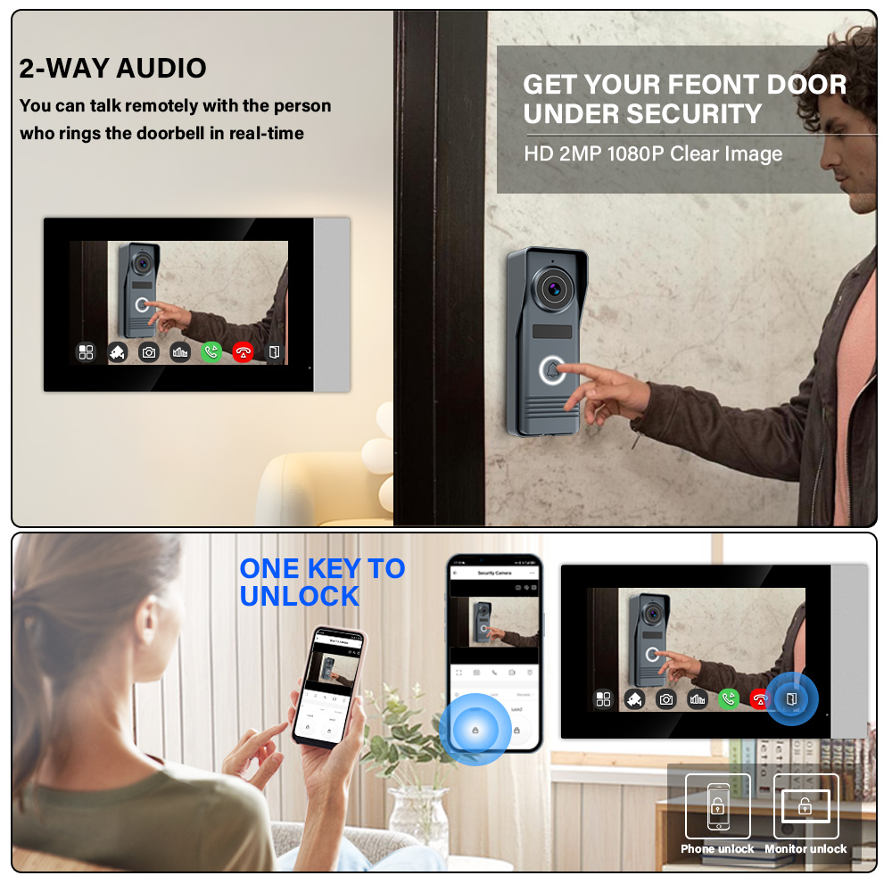 2-Wires Smart Home Wifi 1080P  - Home Cinema Wall Panels review and price