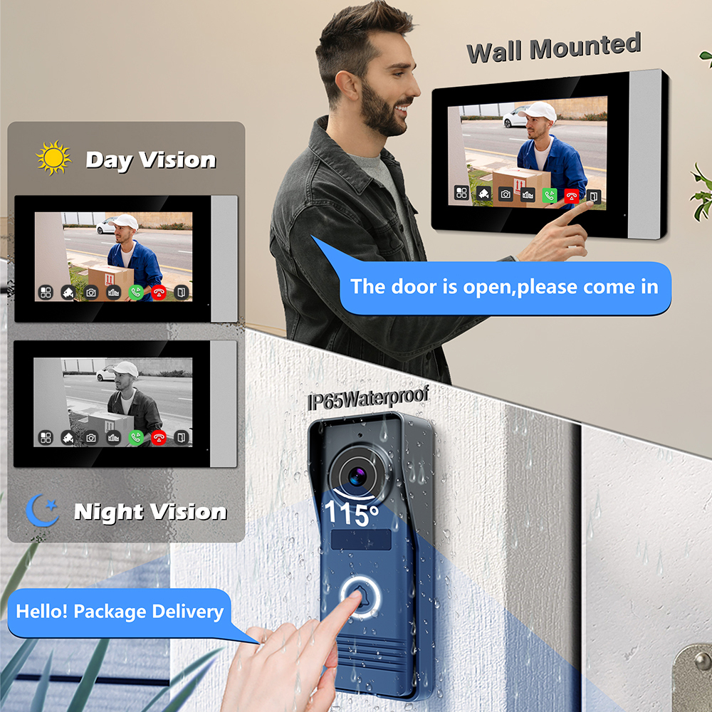 2-Wires Smart Home Wifi 1080P  - Home Cinema Wall Panels review and price