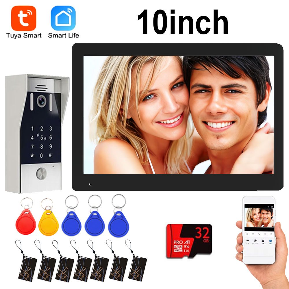 5in1 Unlock Doorbell 10inch 10 - Home Cinema Wall Panels review and price