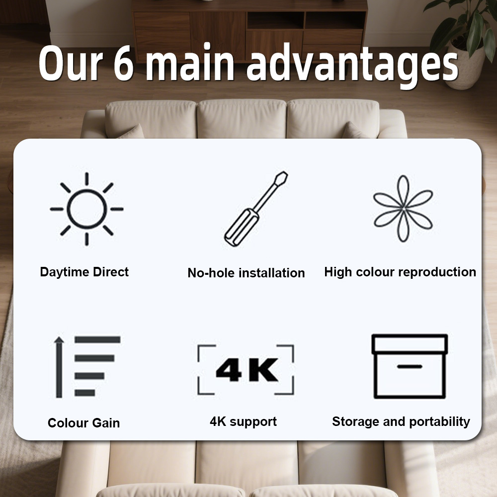 Universal Projector Screen 80/ - Projector Screen 100 Inch review and price