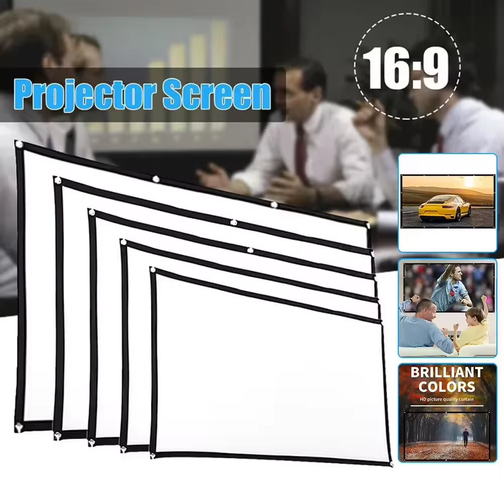 60 72 100 120 150 Inch 16:9 Po - Projector Screen 100 Inch review and price