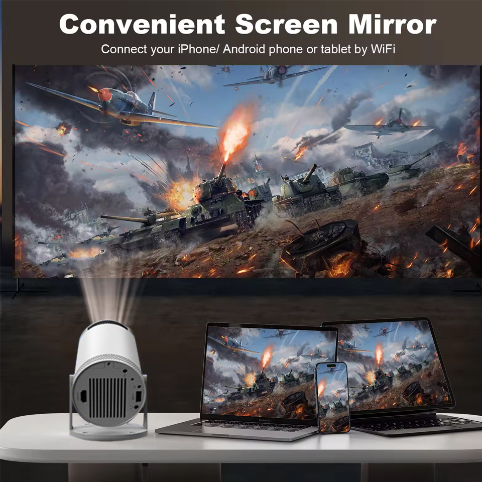 2026 New HY300 Projector 4K An - Home Cinema Pc review and price