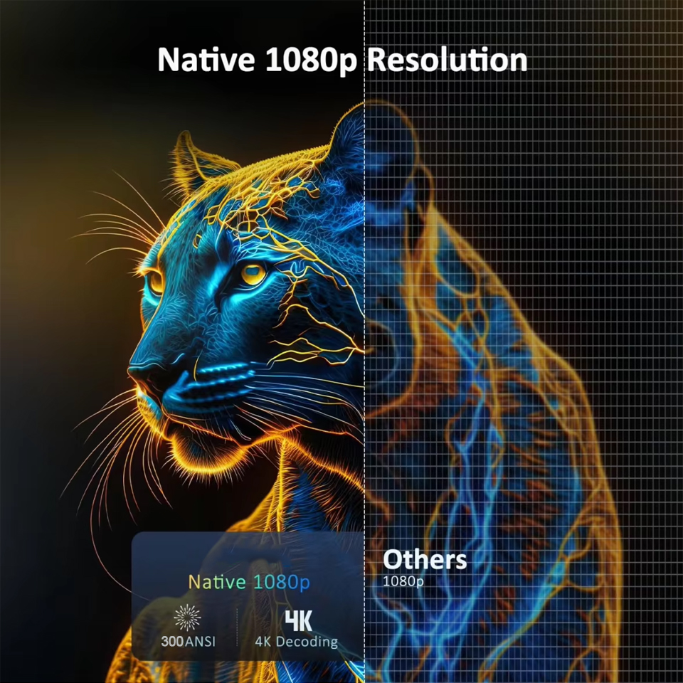 2026 New HY300 Projector 4K An - Home Cinema Pc review and price