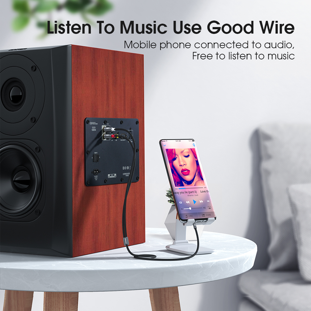 Essager Audio Cables 3.5mm Jac - Home Cinema Pc review and price