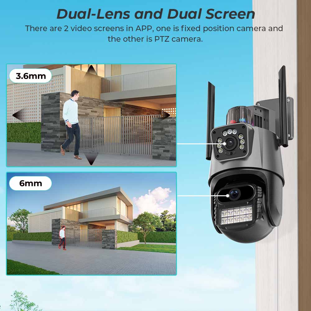 BESDER Wifi PTZ Camera 8MP Dua - Home Cinema Sony review and price