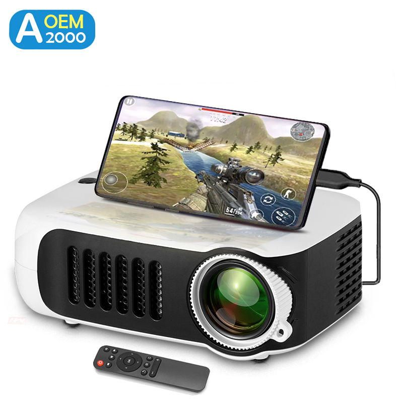 A2000 Mini Projector Portable  - Home Cinema Pc review and price