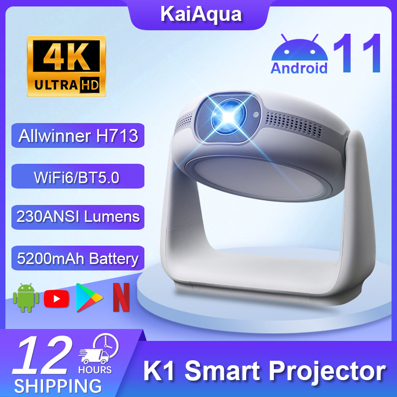KaiAqua K1 Smart Projector And - Home Cinema Quad review and price