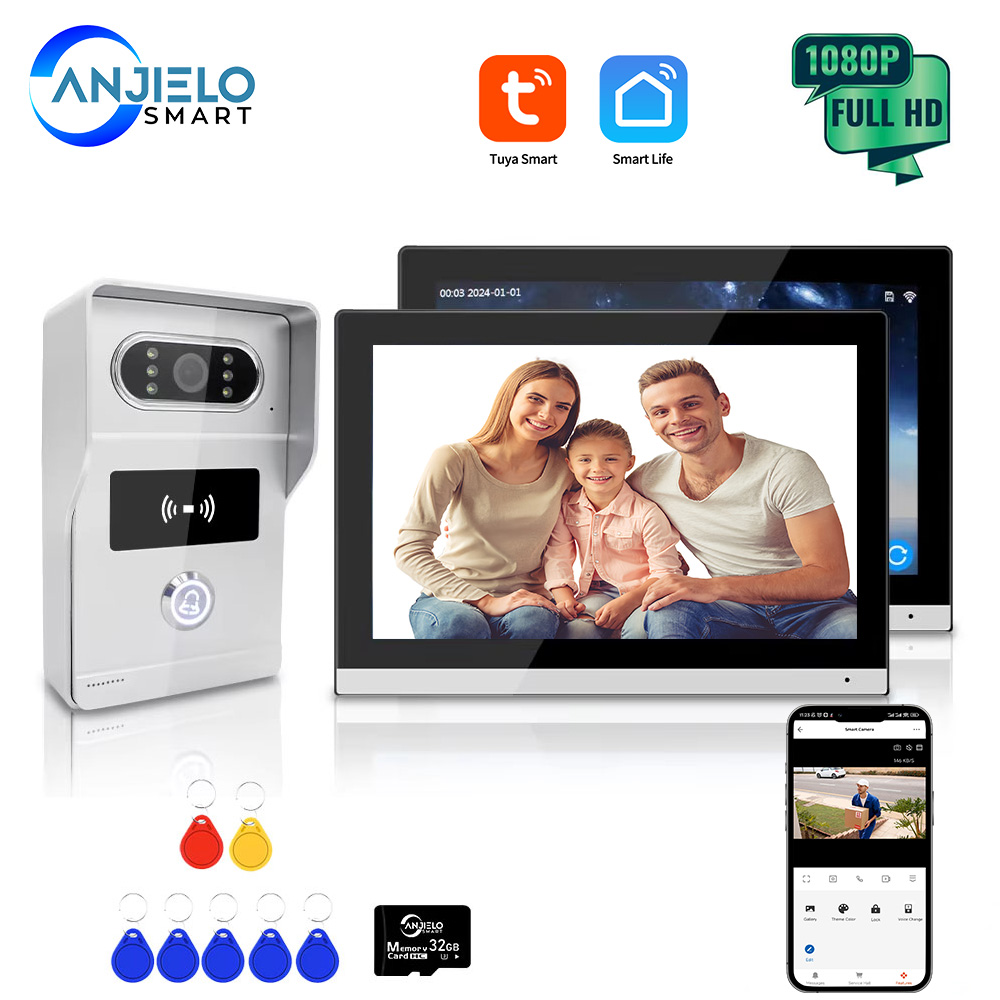 ANJIELO 1080P IP Video Interco - Home Cinema Wall Panels review and price