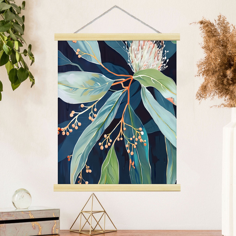 1pc 2D Flat Minimalist Wall Ha - Home Cinema Wall Art review and price