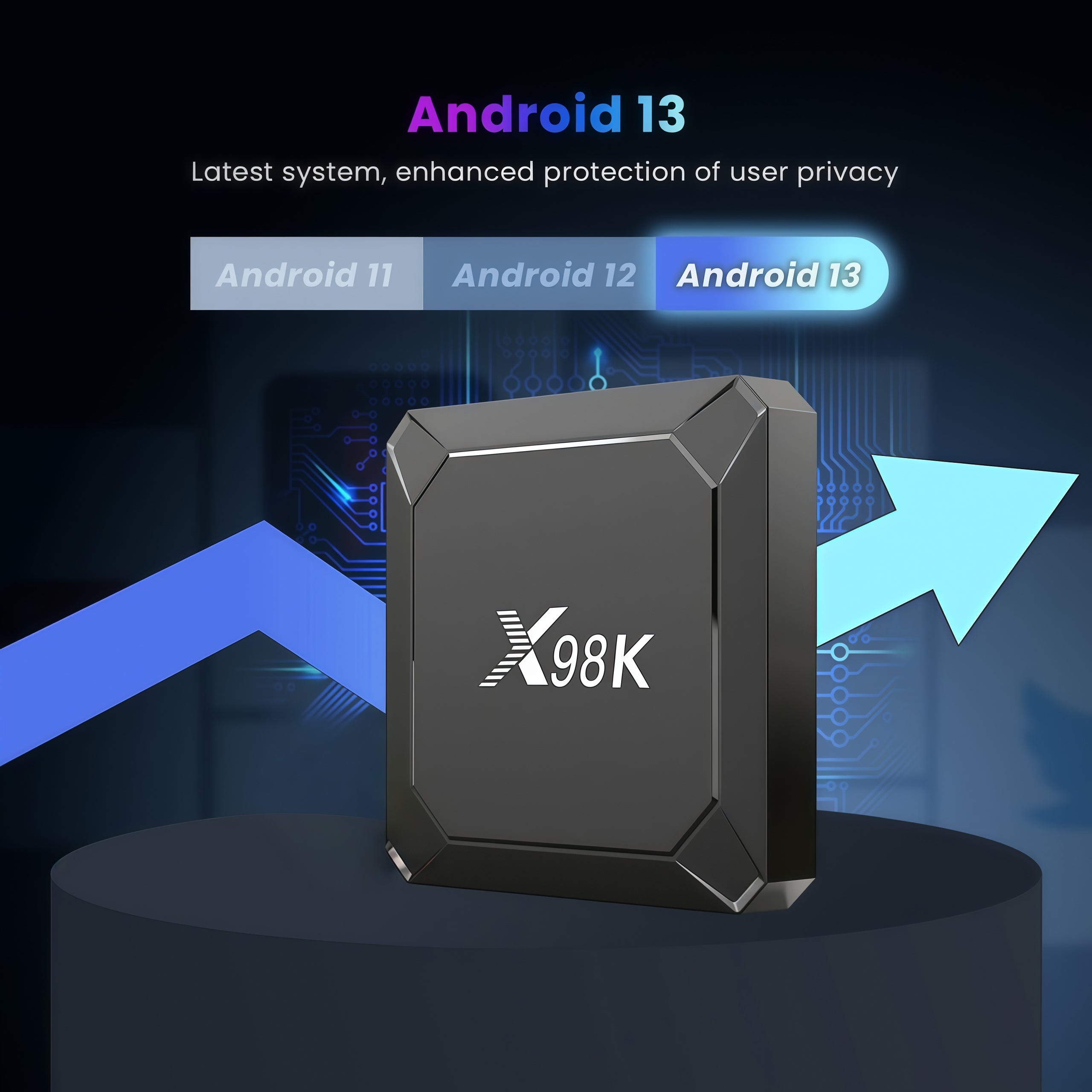 X98K Android 13 TV Box RK3528  - Home Cinema Quad review and price
