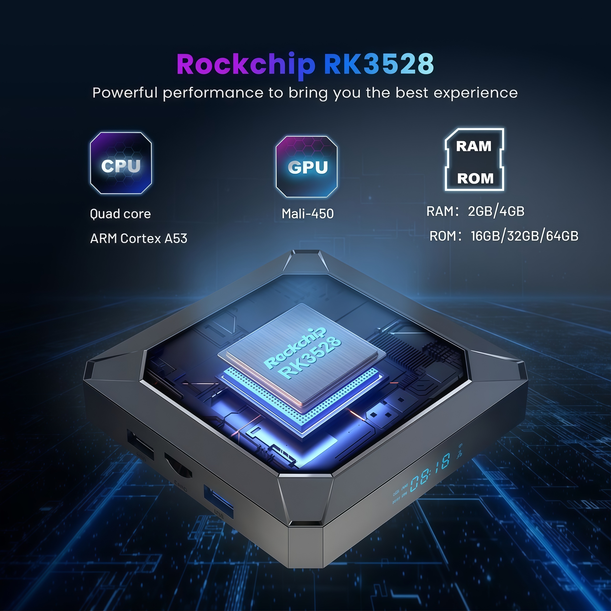 X98K Android 13 TV Box RK3528  - Home Cinema Quad review and price