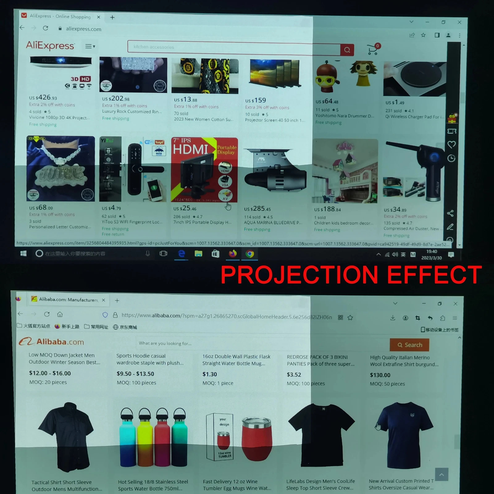 XIAOHUI Anti-light Thick HD Pr - Projector Screen 100 Inch review and price