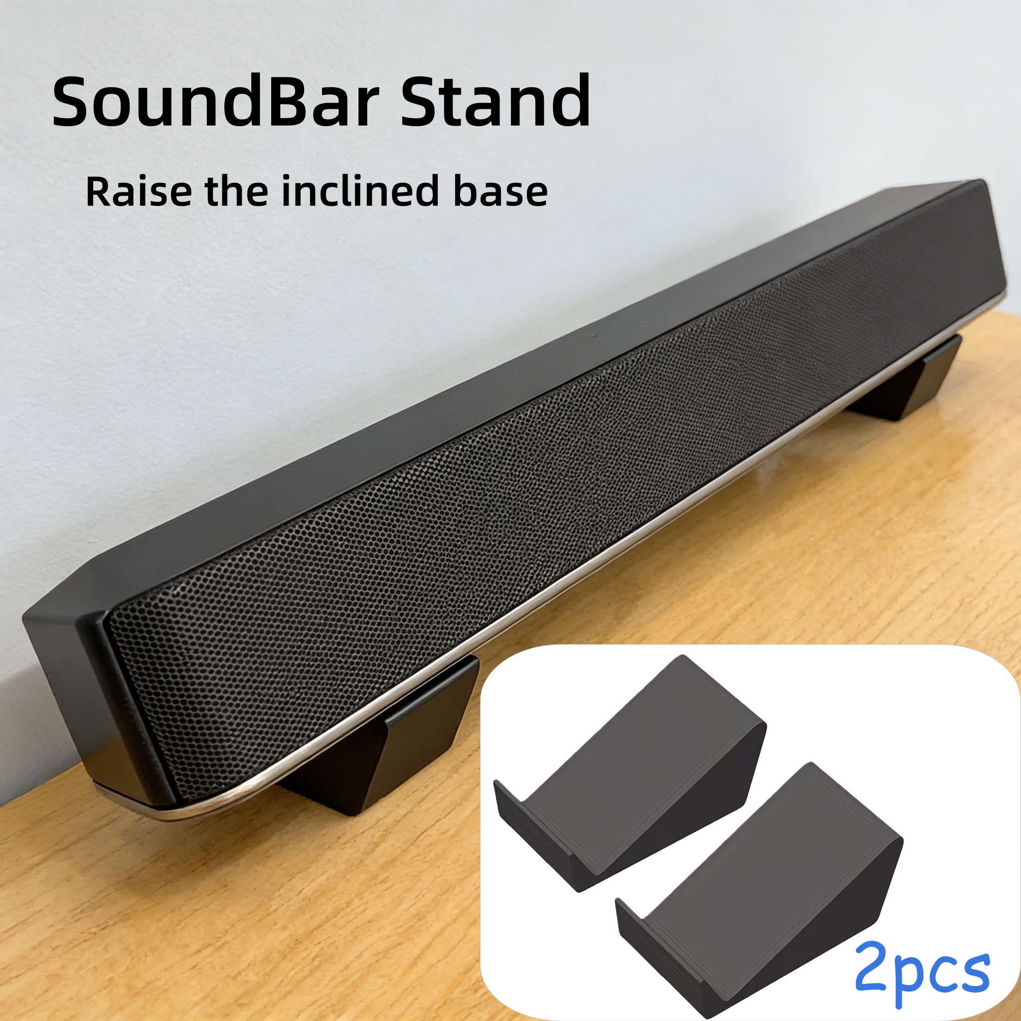 2pcs Universal SoundBar Stand  - Home Cinema Sony review and price