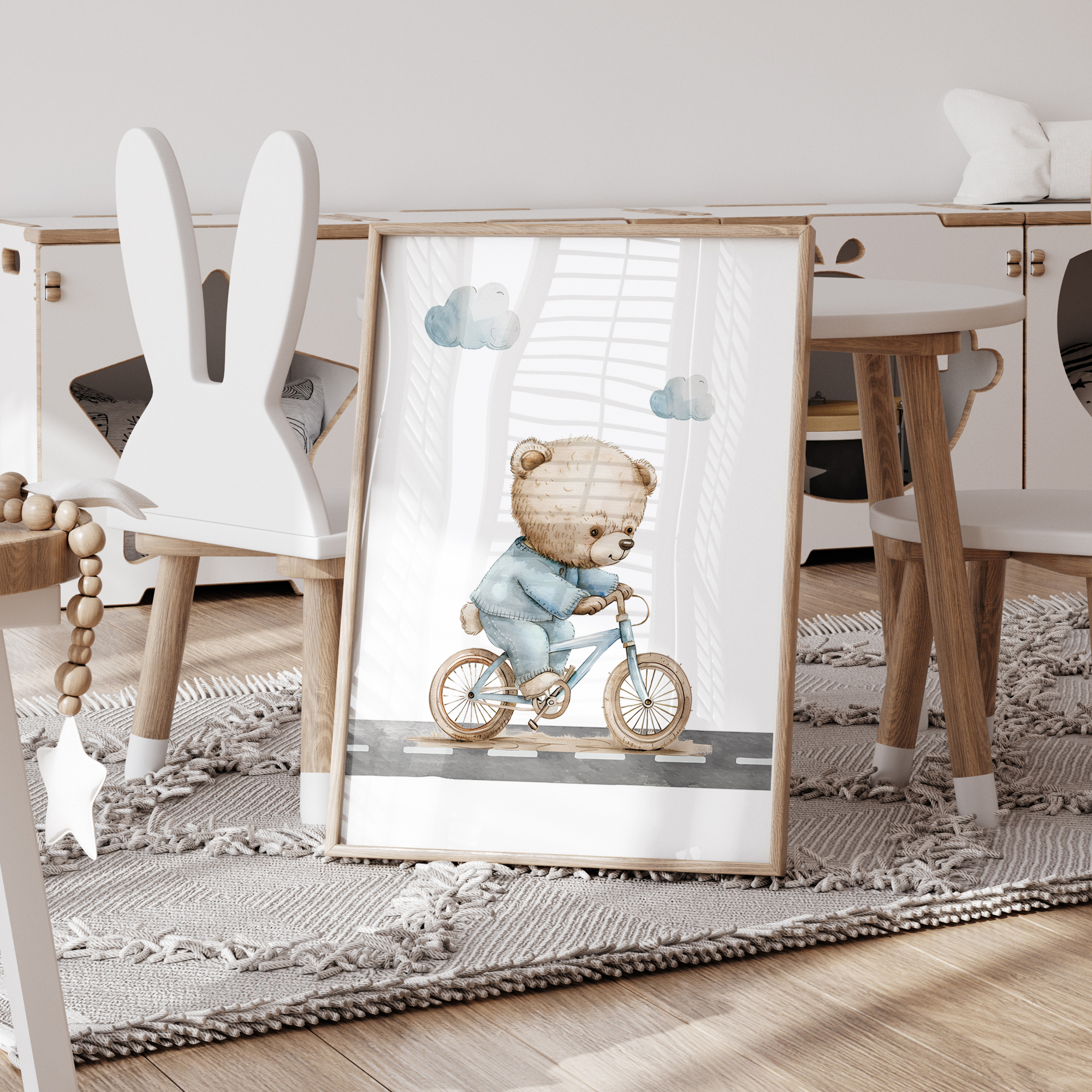 3pcs Personalized Name Blue Be - Home Cinema Wall Art review and price