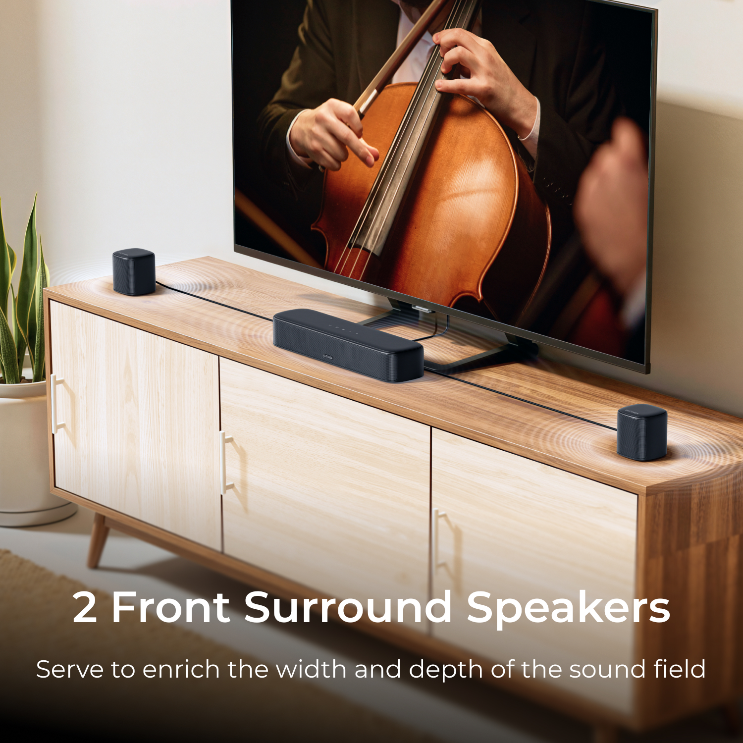 ULTIMEA 7.1ch Sound Bar with S - Home Cinema Subwoofer review and price