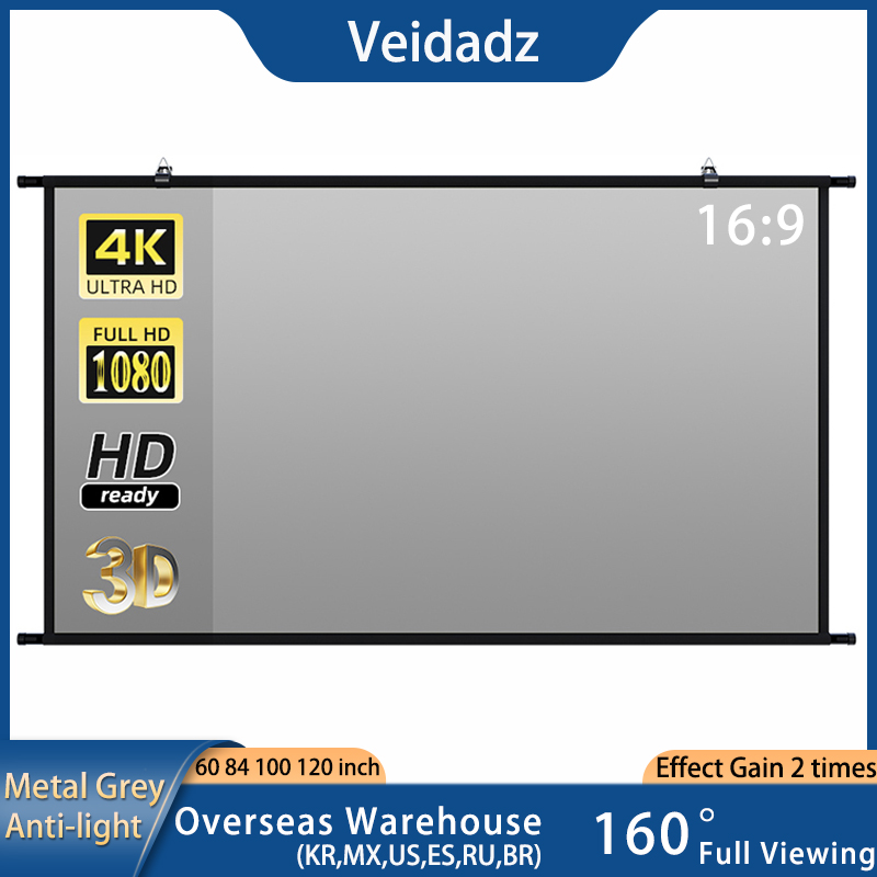VEIDADZ Projector Screen Wall  - Projector Screen 100 Inch review and price
