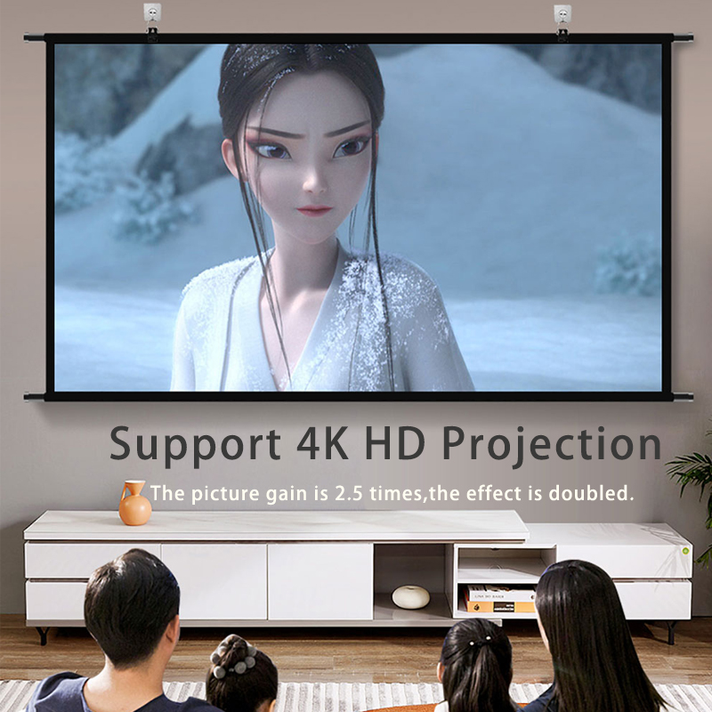 VEIDADZ Projector Screen Wall  - Projector Screen 100 Inch review and price