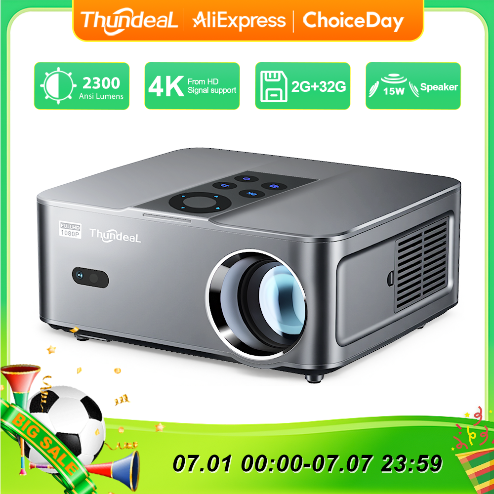 ThundeaL TD98 Mini Full HD 108 - Home Cinema Hdmi review and price