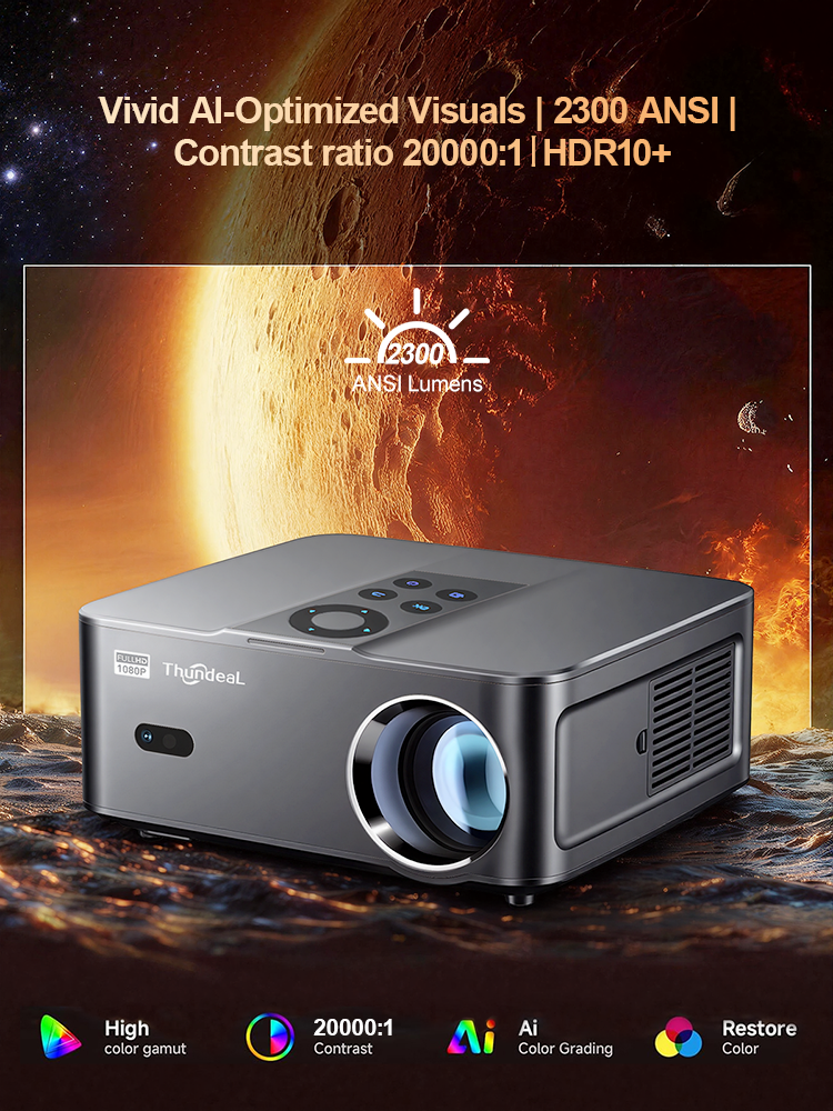 ThundeaL TD98 Mini Full HD 108 - Home Cinema Hdmi review and price