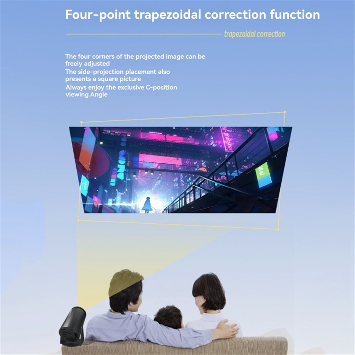 Top 1080P Projector for Androi - Home Cinema Quad review and price