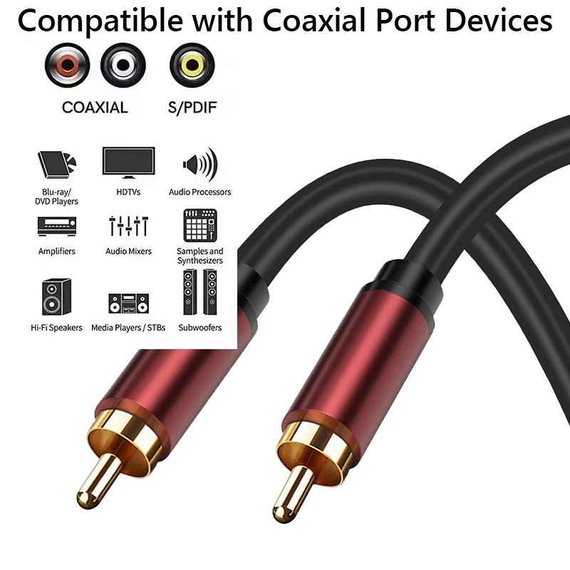 Coaxial Digital Audio Cable Su - Home Cinema Subwoofer review and price