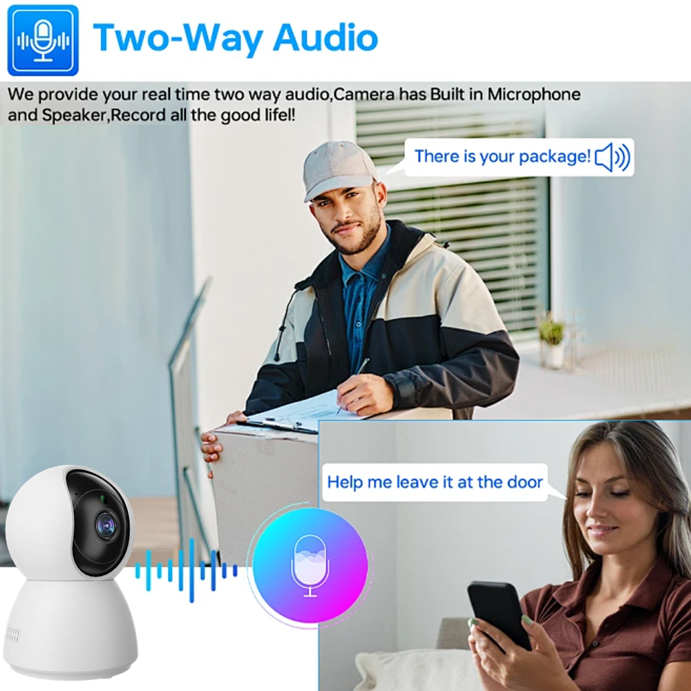 Indoor 5MP WiFi PTZ Camera Tuy - Home Cinema Sony review and price
