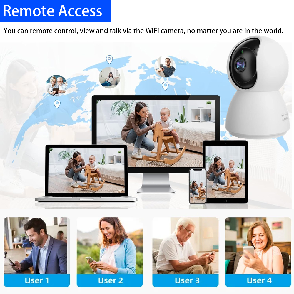 Indoor 5MP WiFi PTZ Camera Tuy - Home Cinema Sony review and price
