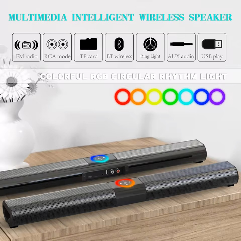 Soundbar For TV Subwoofer Blue - Soundbar Bluetooth Home review and price