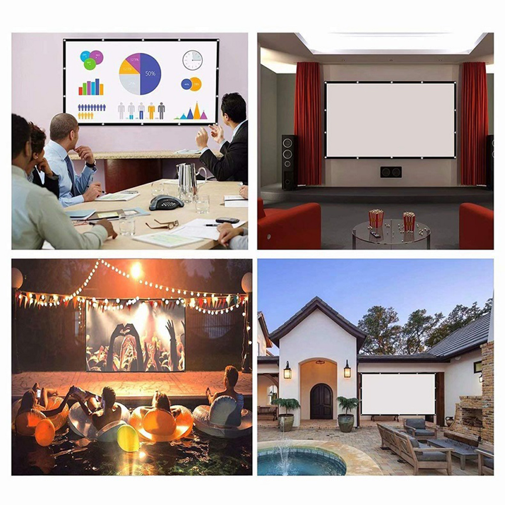 Portable Projector Screen Simp - Projector Screen 100 Inch review and price