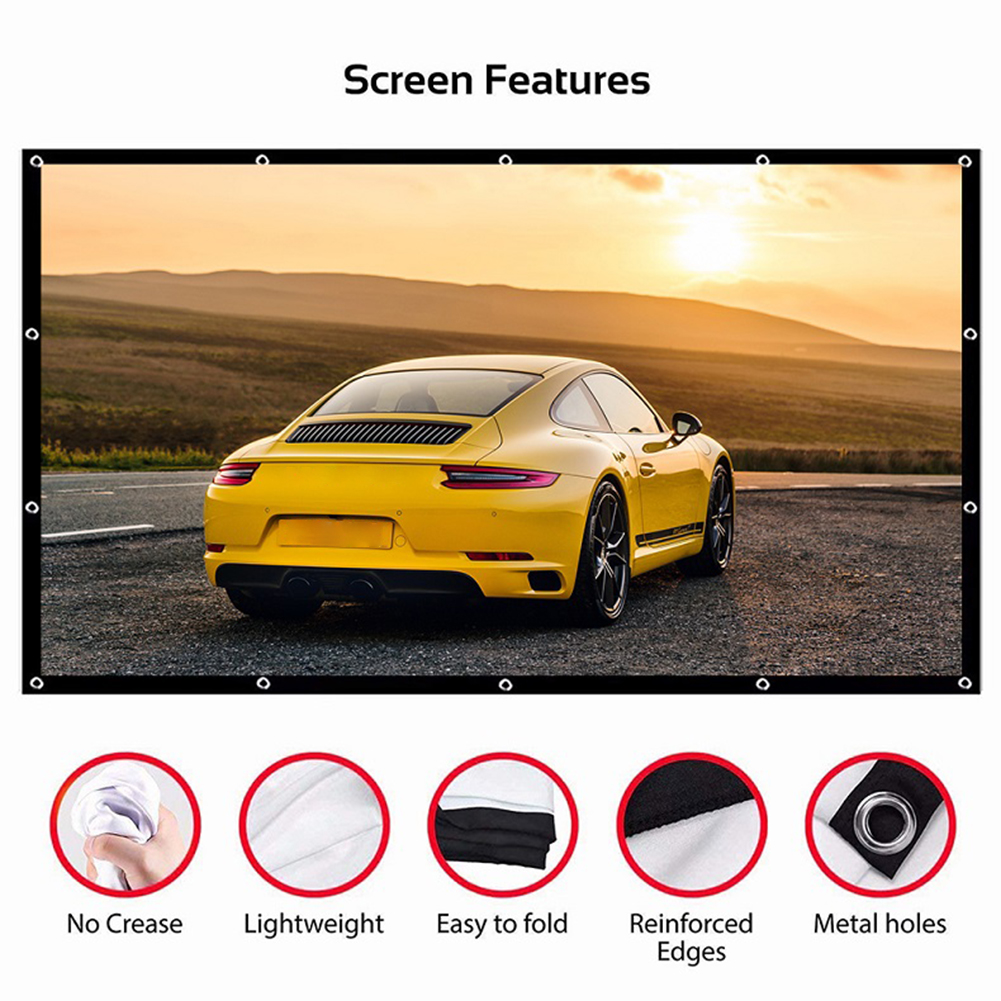 Portable Projector Screen Simp - Projector Screen 100 Inch review and price