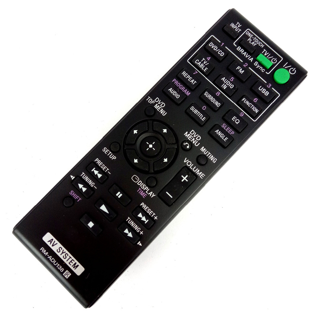 NEW for Sony AV SYSTEM Remote  - Home Cinema Sony review and price