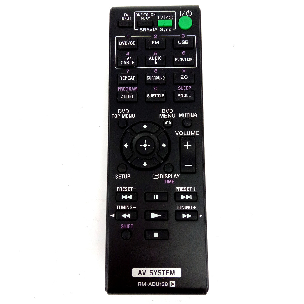 NEW for Sony AV SYSTEM Remote  - Home Cinema Sony review and price