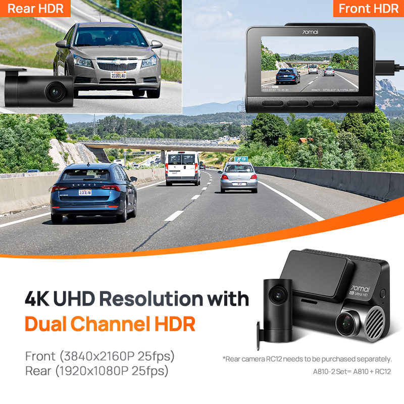 70mai 4K Dash Cam A810 HDR Bui - Home Cinema Blu Ray Sony review and price