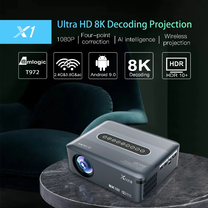 Full HD 1080P 4K LED Projector - Home Cinema Quad review and price