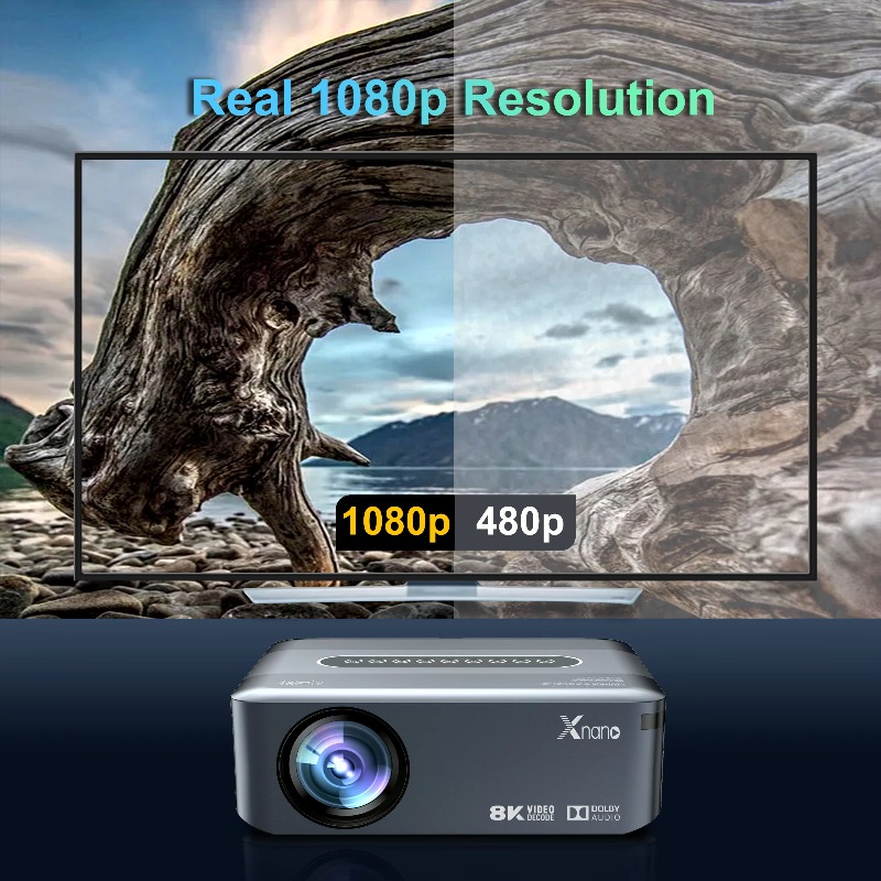 Full HD 1080P 4K LED Projector - Home Cinema Quad review and price