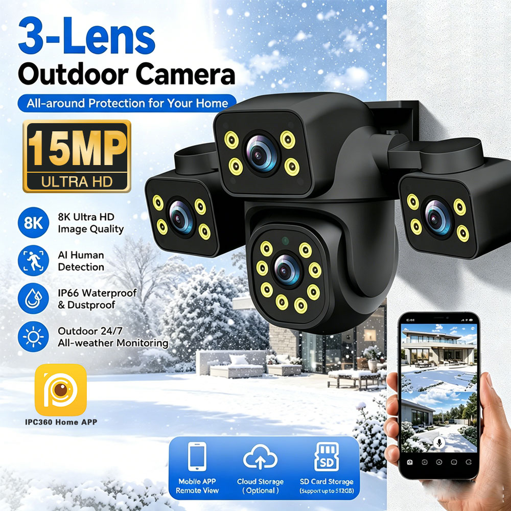 8K 15MP Security WIFI Camera T - Home Cinema Sony review and price