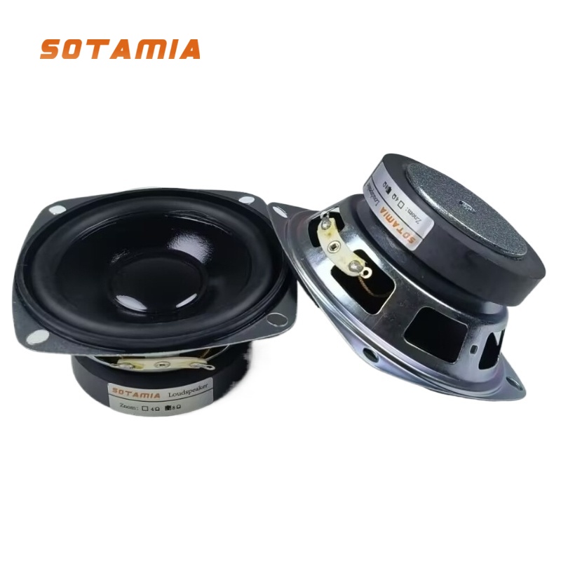 SOTAMIA 2Pcs 3 Inch Waterproof - Home Cinema Subwoofer review and price