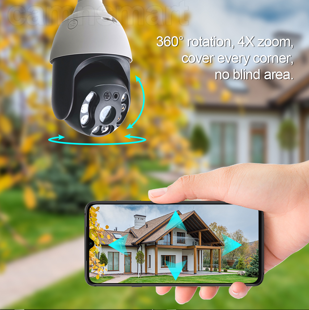 Camnsmart Tuya 5MP Alexa Wifi  - Home Cinema Sony review and price