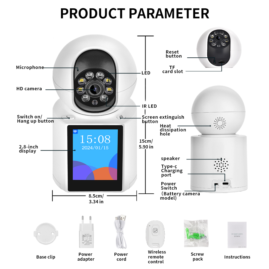 3MP Wireless Security Protecti - Home Cinema Wall Panels review and price