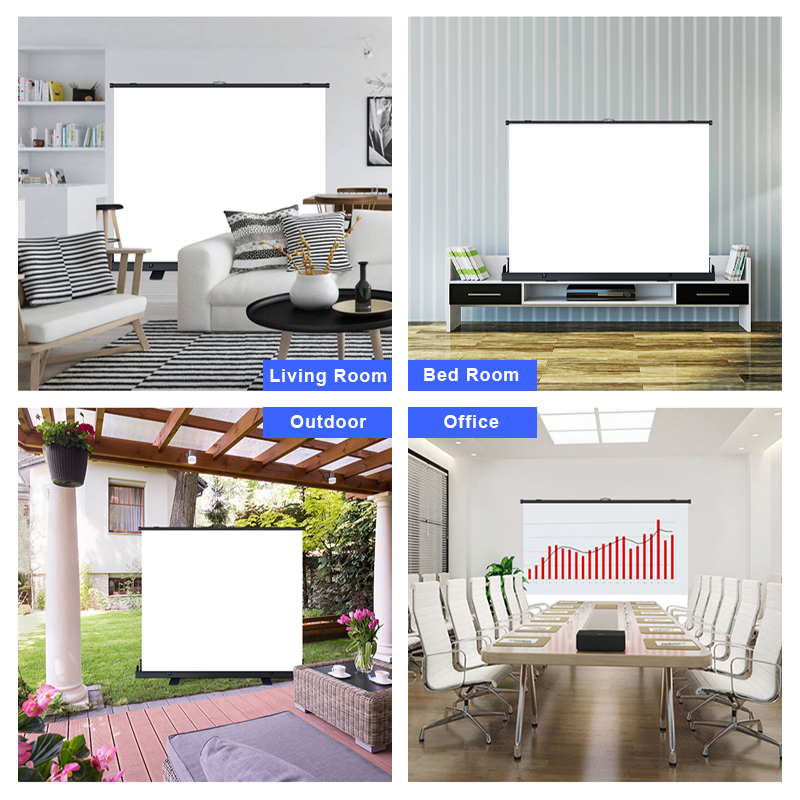 Portable Projector Screen Pull - Home Cinema Pc review and price