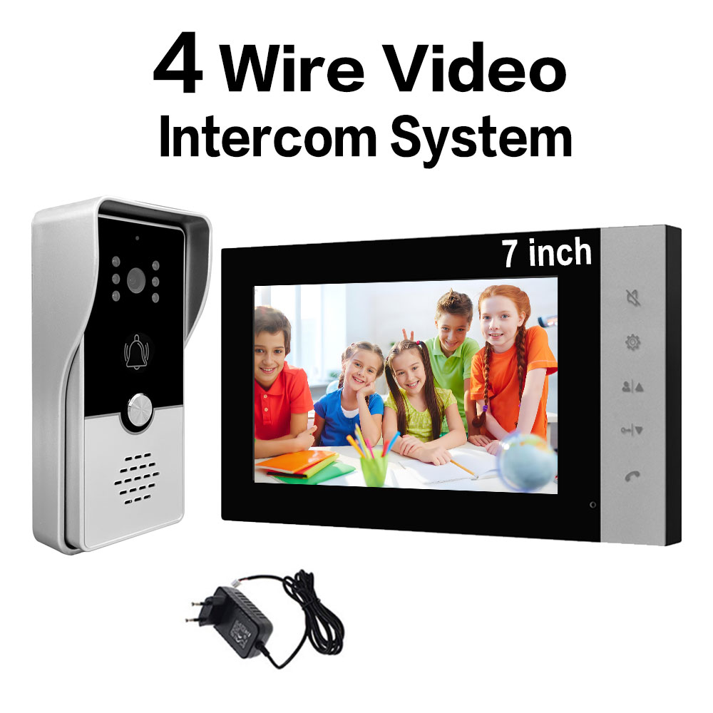 4 Wire 7 Inches Wired Video Do - Home Cinema Wall Panels review and price
