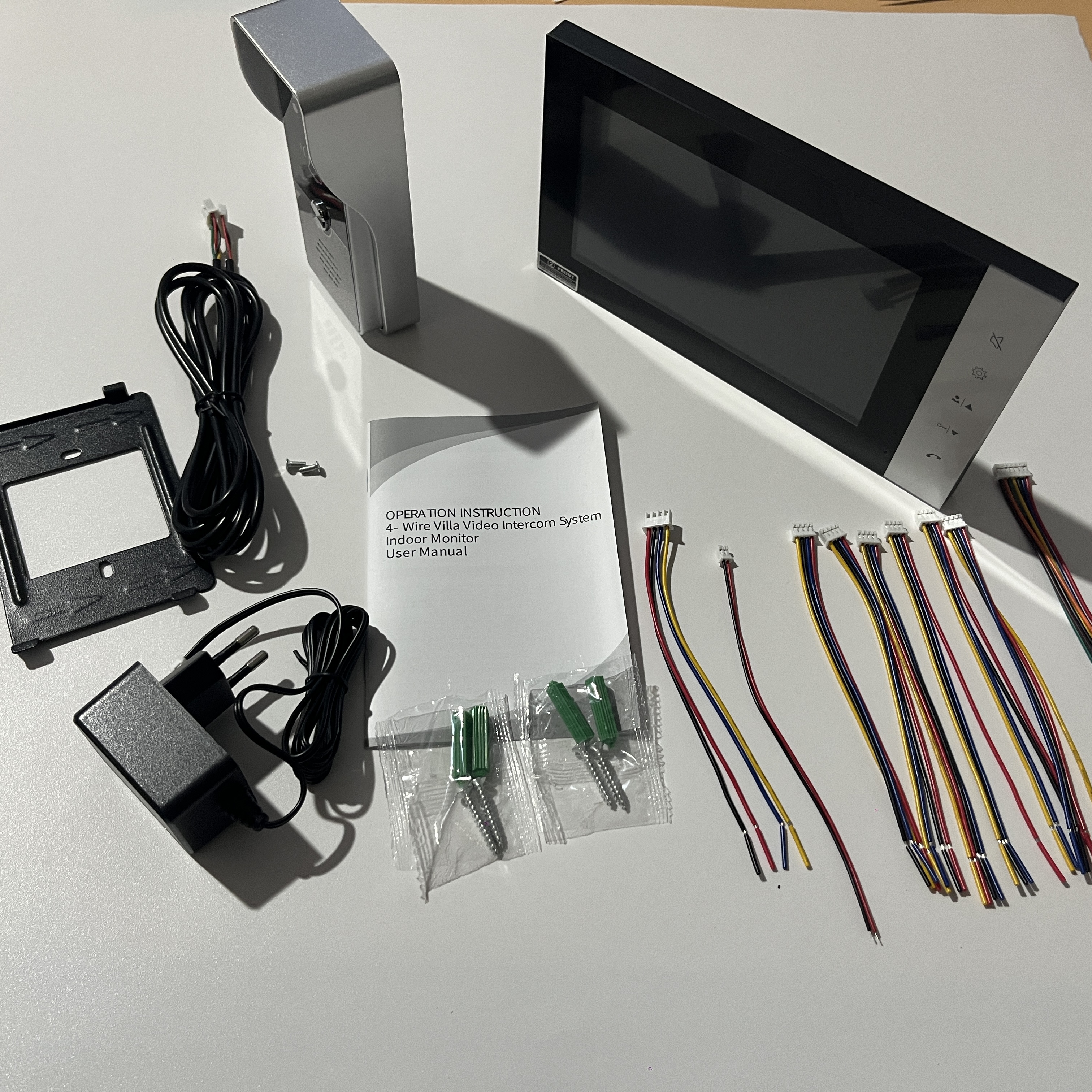 4 Wire 7 Inches Wired Video Do - Home Cinema Wall Panels review and price