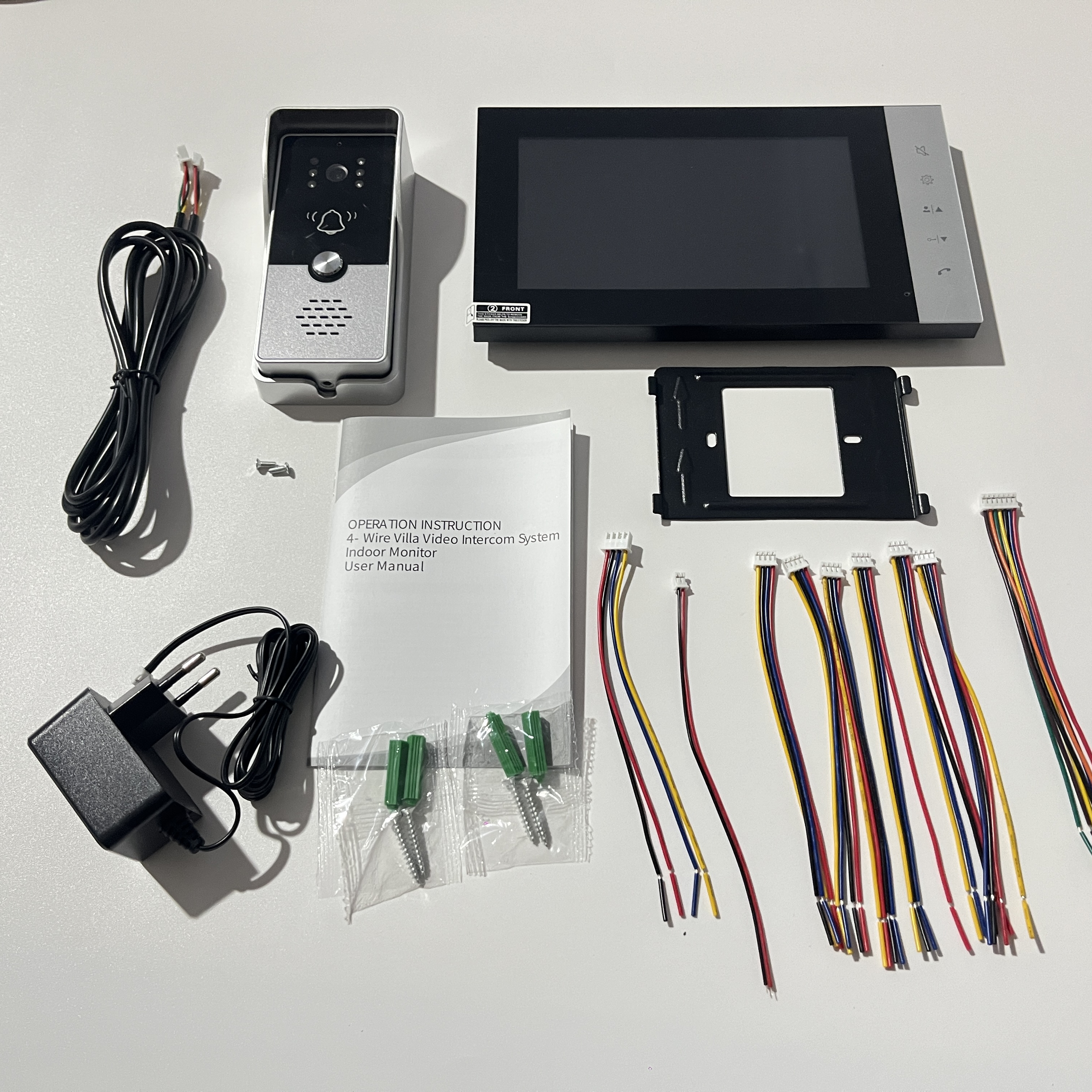 4 Wire 7 Inches Wired Video Do - Home Cinema Wall Panels review and price