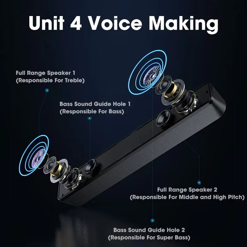 4D Surround Soundbar Bluetooth - Soundbar Bluetooth Home review and price