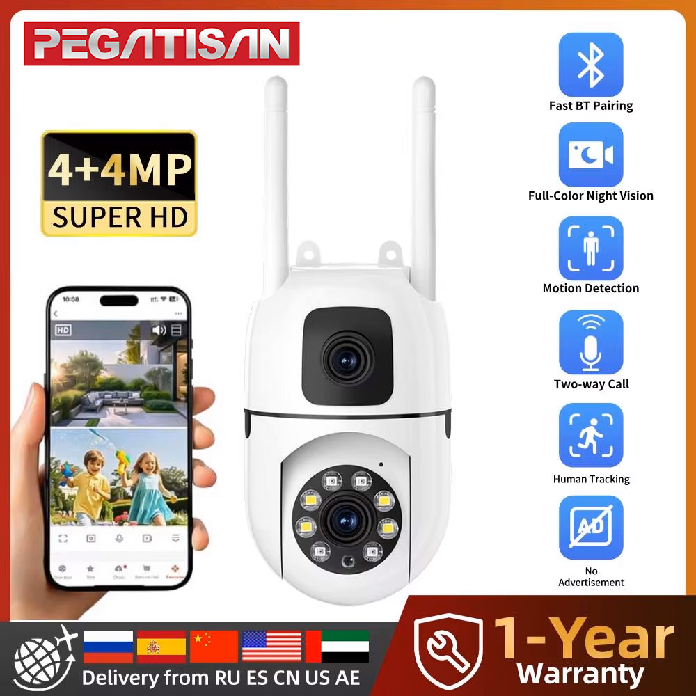 8MP HD Wifi Surveillance PTZ C - Home Cinema Wall Panels review and price