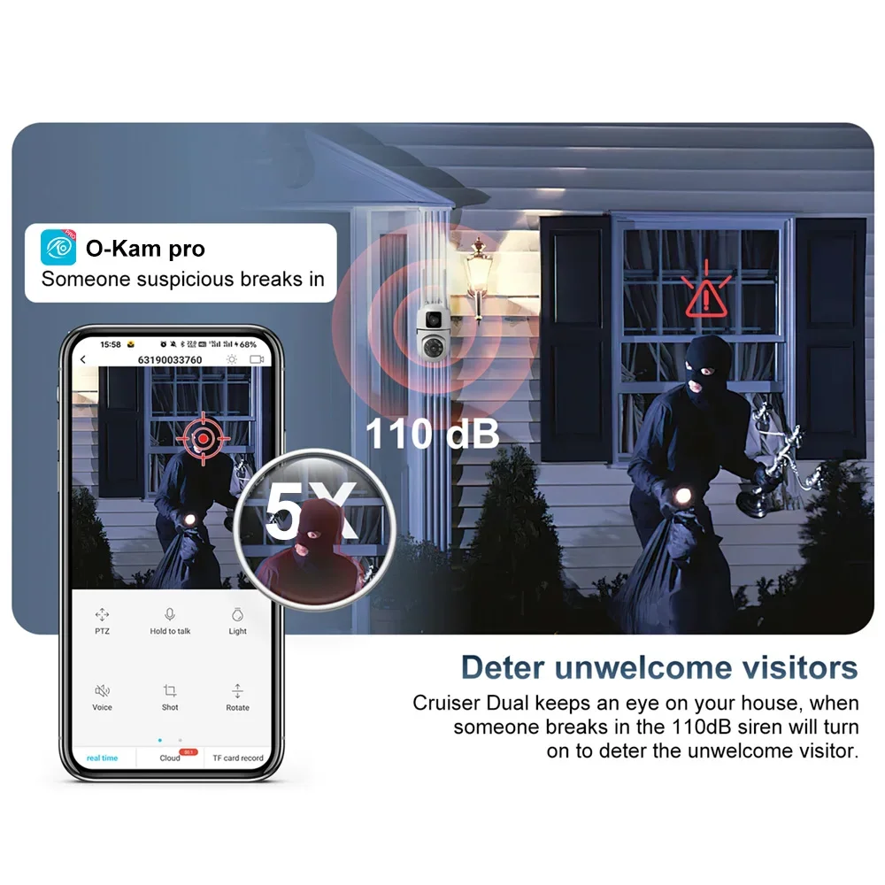 8MP HD Wifi Surveillance PTZ C - Home Cinema Wall Panels review and price